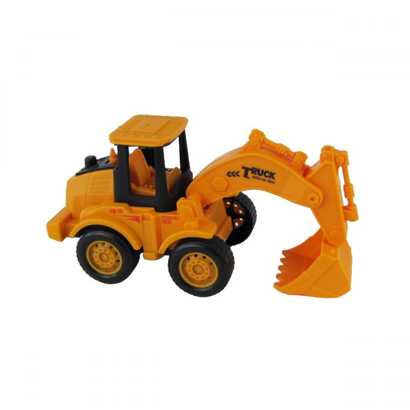 Modele plastikowe. Maszyny budowlane - seria budowa drogi 10cm (12 sztuk)